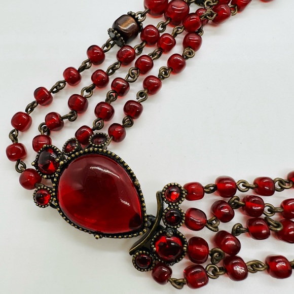 🔥 Vintage Rare Monet Couture Necklace 🔥 - Picture 8 of 17